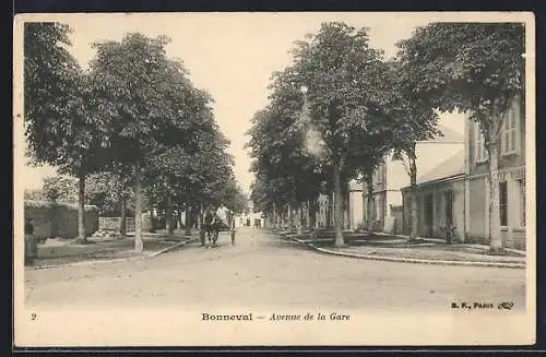 AK Bonneval, Avenue de la Gare