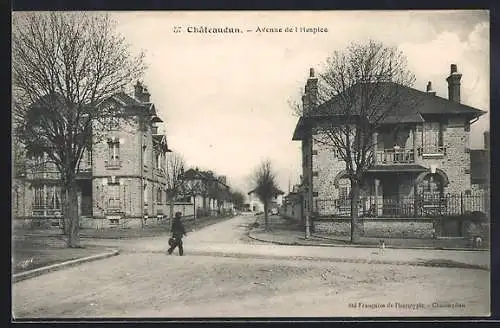 AK Châteaudun, Avenue de l`Hospice