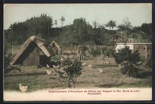 AK Nogent-le-Roi, Établissement d`Aviculture de Néron, Poulaillers