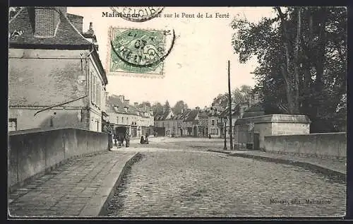 AK Maintenon, Vue sur le Pont de La Ferté