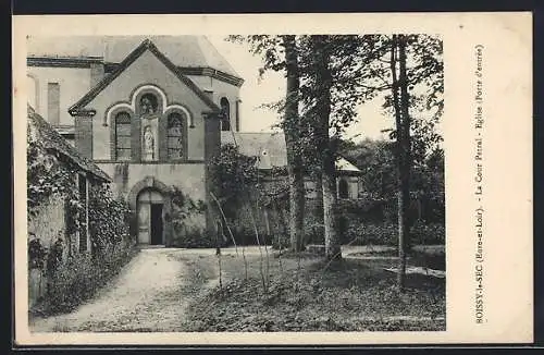 AK Boissy-le-Sec, Église (Porte d`entrée)