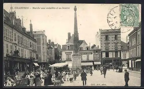 AK Chartres, Marché aux volailles et au beurre