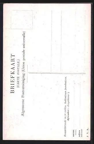 Künstler-AK Johan Georg Gerstenhauer: Marken, Alter Mann mit Halstuch und Hut