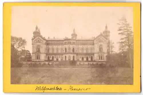 Fotografie unbekannter Fotograf, Ansicht Hannover, Welfenschloss Gesamtansicht