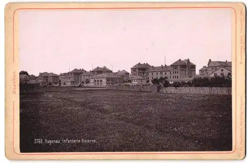 Fotografie Lautz, Darmstadt, Ansicht Hagenau, Infanterie Kaserne