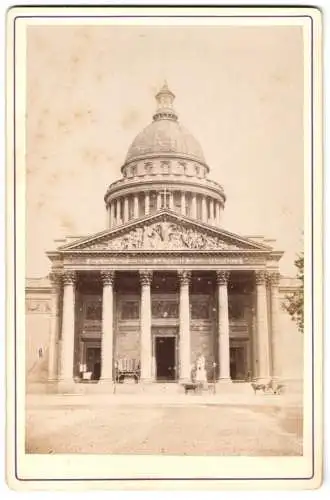 Fotografie unbekannter Fotograf, Ansicht Paris, Le Pantheon