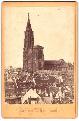 Fotografie unbekannter Fotograf, Ansicht Strasbourg, Münster - Kathedrale