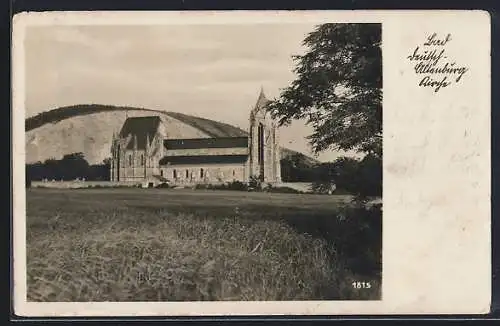 AK Bad Deutsch-Altenburg, Blick auf die Kirche