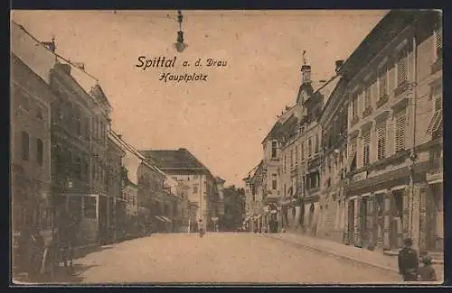 AK Spittal a. d. Drau, Hauptplatz