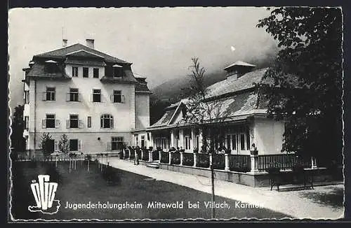 AK Villach /Kärnten, Jugenderholungsheim Mittewald