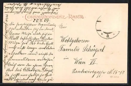 AK Bad Hall, Teilansicht mit Kirche