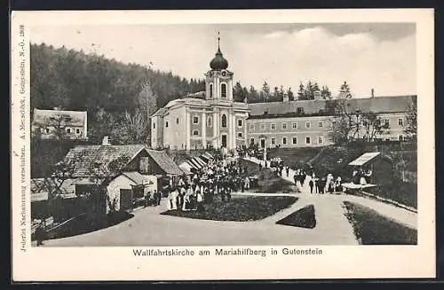 AK Gutenstein, Wallfahrtskirche am Mariahilfberg