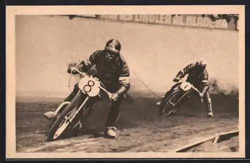 AK Pardubice, Memorial J. K. Lobkowicze 1938, Motorradrennen