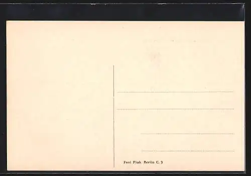 AK Berlin, Reichstagsgebäude mit Siegessäule, Zeppelin, Luftschiff