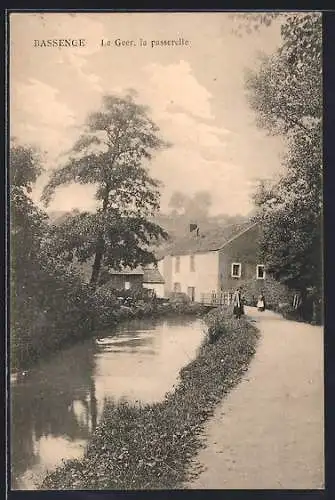 AK Bassenge, Le Geer, la passerelle