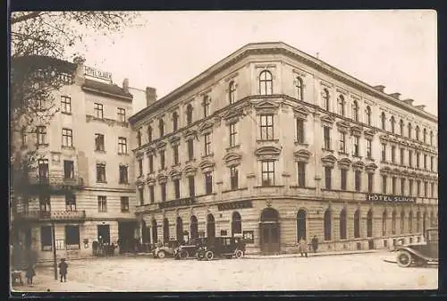 AK Brno, Hotel Slavia, Kavarna-Restaurace, Anglo-American Club