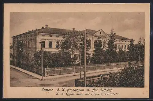 AK Sambor, K. k. Gymnasium der Erzherz. Elisabeth