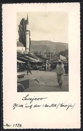 AK Sarajevo, Blick auf den Markt