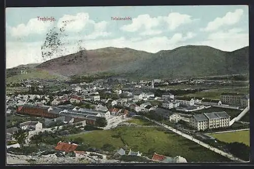 AK Trebinje, Totalansicht der Ortschaft