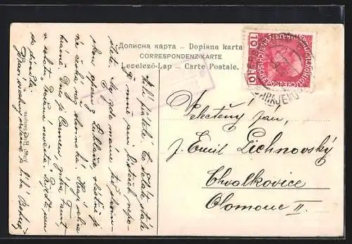 AK Sarajevo, Partie in der Franz Josefstrasse