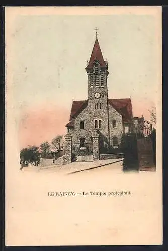 AK Le Raincy, Le Temple protestant