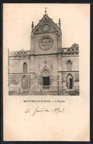 AK Montreuil-sous-Bois, L`Église