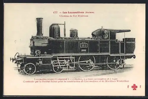 AK Schweizer Lokomotive Nr. 145