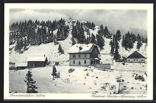 AK Semmering, Friedrich Schüler-Alpenhaus, Sonnenwendstein