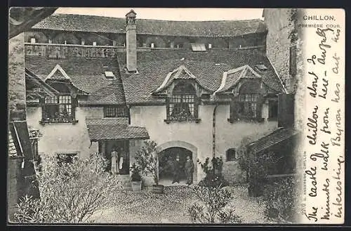 AK Veytaux, Château Chillon, première cour