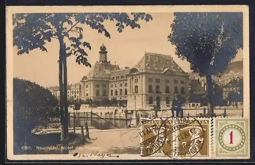 AK Neuchâtel, hôtel des Postes