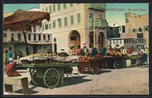 AK Port-Said, Market Place, Markt