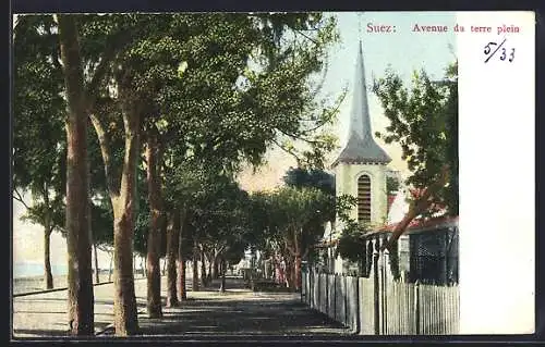 AK Suez, Avenue du terre plein