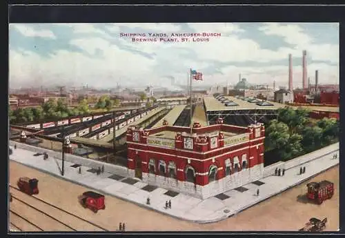 AK St. Louis, MO, Brauerei Anheuser-Busch, Shipping Yards