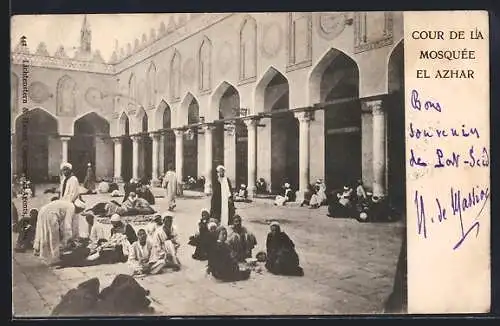 AK Kairo, Cour de la Mosquée El Azhar