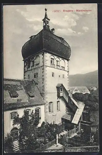 AK Bregenz, Blick auf den Martinsturm