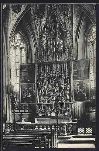 AK St. Wolfgang, Altar von M. Pacher anno 1481