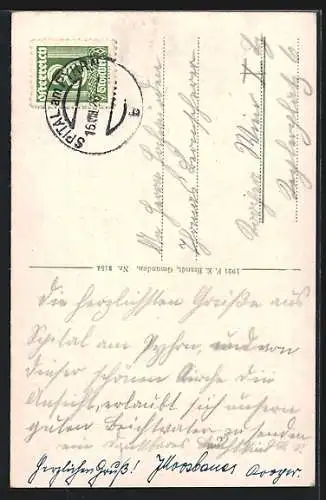 AK Spital am Pyhrn, Blick auf die Stiftskirche