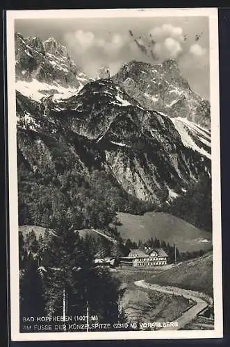 AK Bad Hopfreben, Am Fuss der Künzelspitze