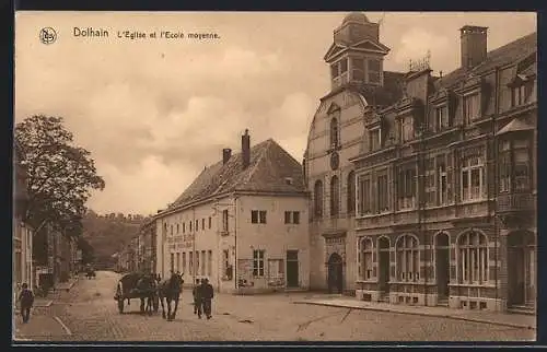 AK Dolhain, L`Eglise et l`Ecole moyenne