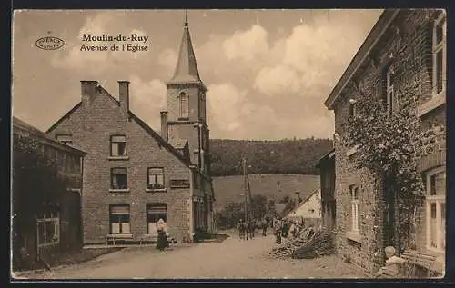 AK Moulin-du-Ruy, Avenue de l`Eglise