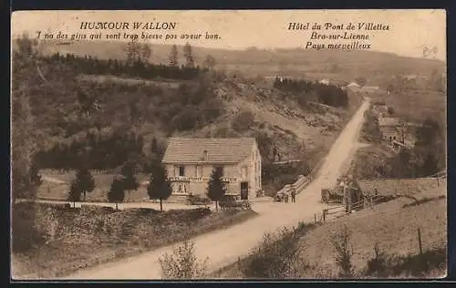 AK Bra-sur-Lienne, Hotel du Pont de Villettes