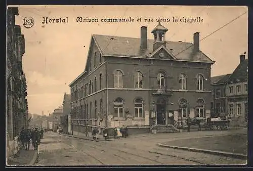 AK Herstal, Maison communale et rue sous la chapelle