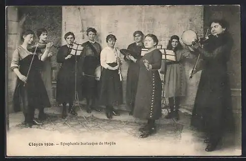 AK Cloyes, Symphonie burlesque de Haydn, 1920