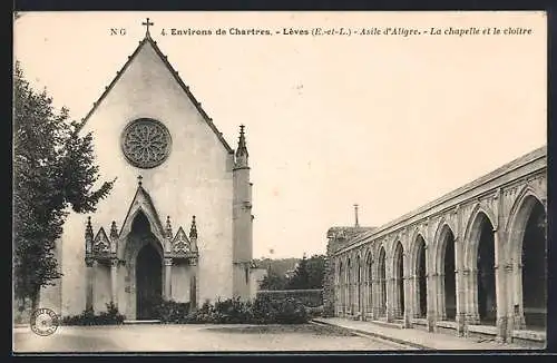 AK Lèves, Asile d`Aligre, La chapelle et le cloître