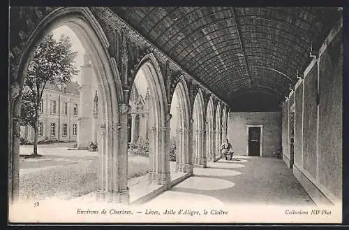 AK Lèves, Asile d`Allègre, le Cloître