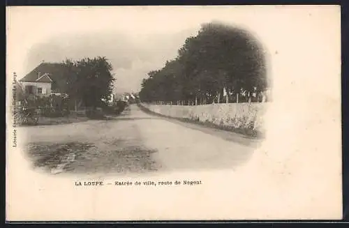 AK La Loupe, Entrée de ville, route de Nogent