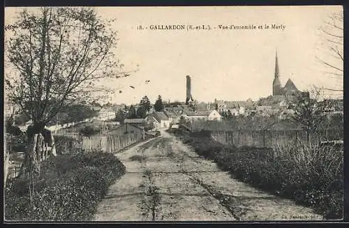 AK Gallardon, Vue d`ensemble et le Marly