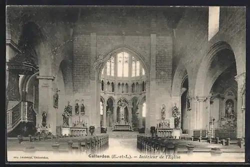 AK Gallardon, Intérieur de l`église