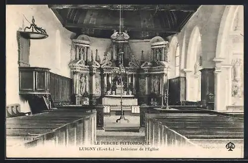 AK Luigny, Intérieur de l`église