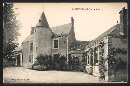 AK Bleury, La Mairie